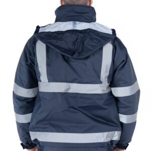 Reflektörlü İş Montu Hi Vis Kışlık Su Geçirmez