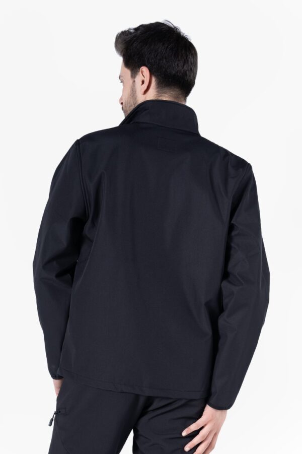 Dik Yaka Cepli Softshell Mont