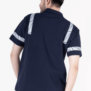 Polo Yaka Reflektörlü İş Tişörtü %100 Pamuklu