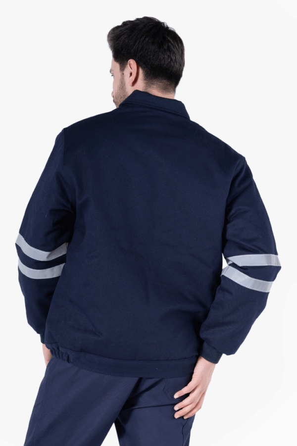 Reflektörlü Gabardin İş Montu Kışlık