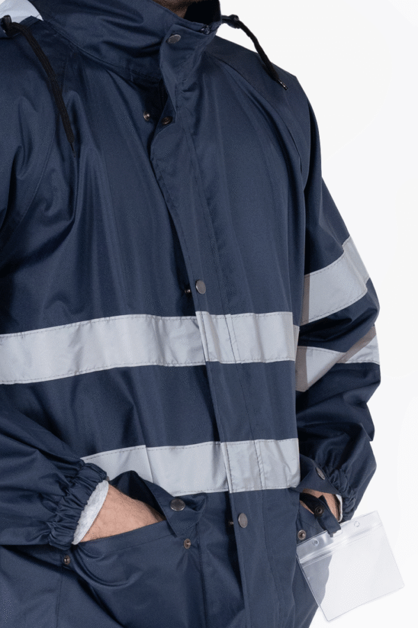 Reflektörlü Yağmurluk Hi - Vis Su Geçirmez