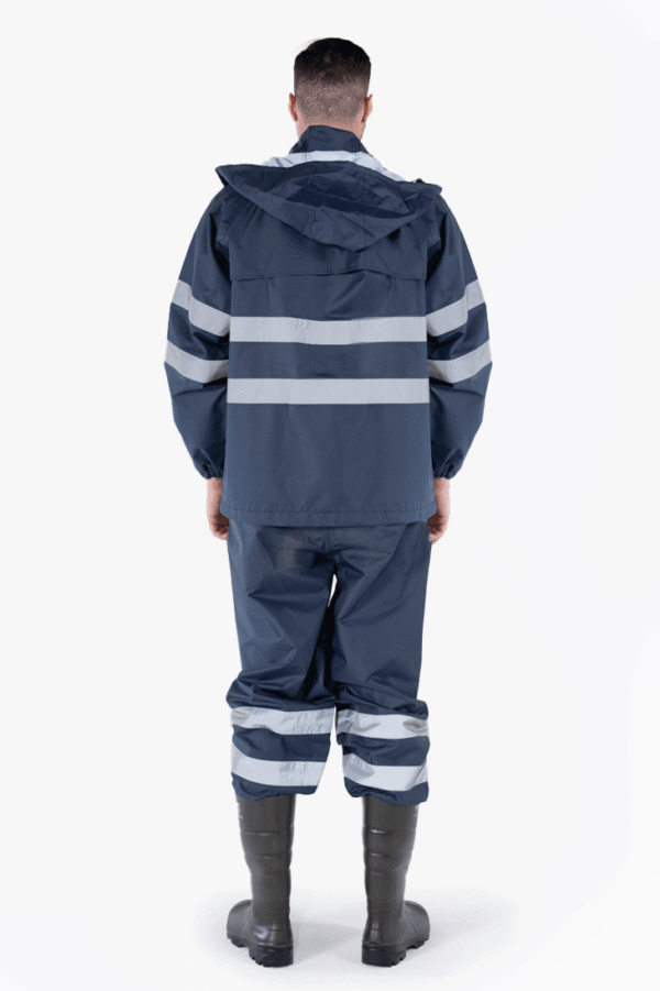 Reflektörlü Yağmurluk Takım Hi - Vis Su Geçirmez