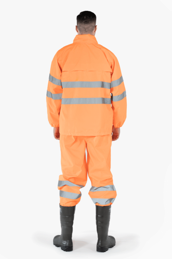 Reflektörlü Yağmurluk Takım Hi - Vis Su Geçirmez