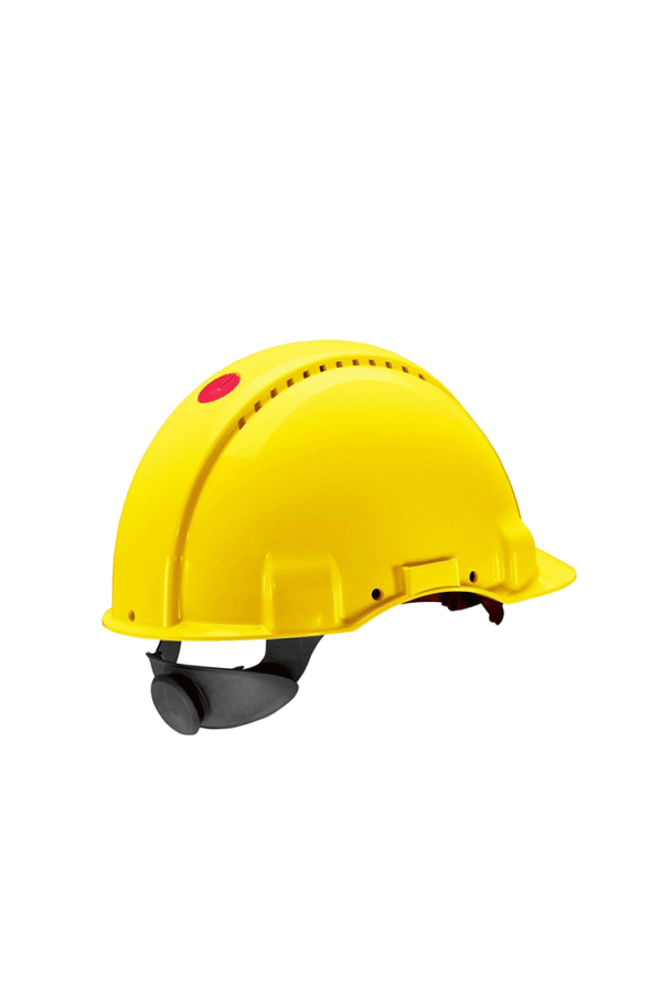 3M Sarı Havalandırmalı Vidalı Baret