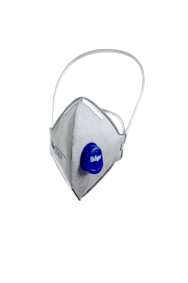Draeger X-Plore 1720 V Ventilli Aktif Karbonlu Toz Maskesi