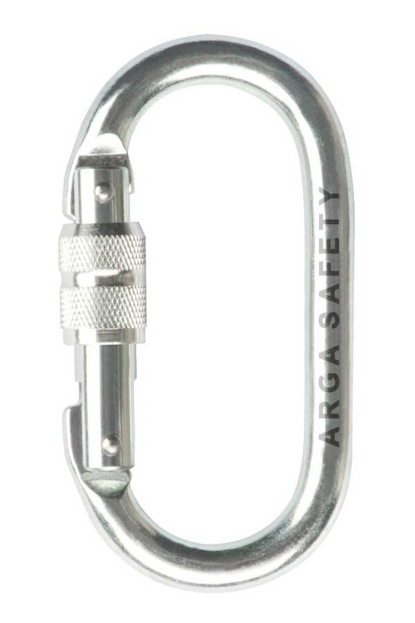 Arga Oks-17 S Oval Tip Çelik Karabina 17 mm
