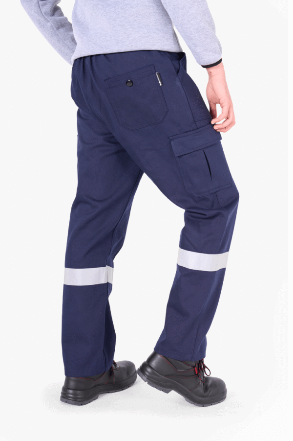 Reflektörlü Gabardin İş Pantolonu