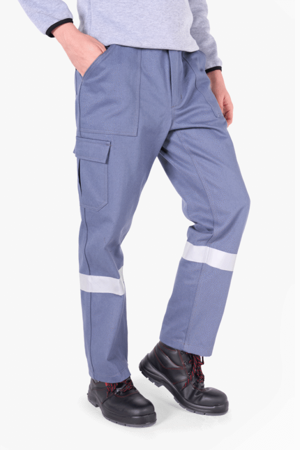 Reflektörlü Gabardin İş Pantolonu