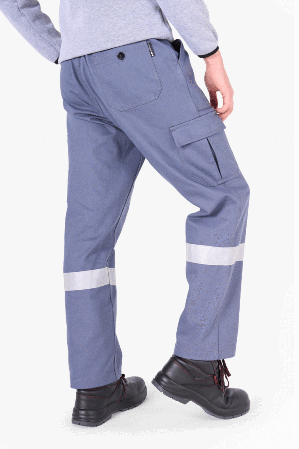 Reflektörlü Gabardin İş Pantolonu