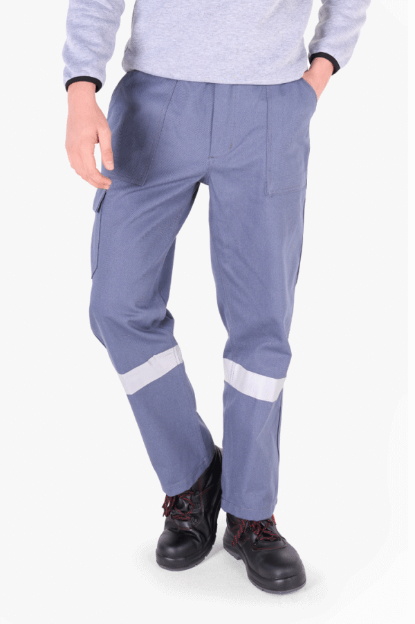 Reflektörlü Gabardin İş Pantolonu