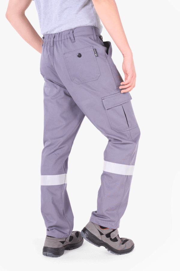 Reflektörlü Gabardin İş Pantolonu