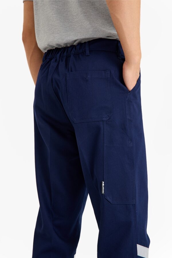 İş Pantolonu Reflektörlü 16x12 Gabardin Yazlık %100 Pamuk