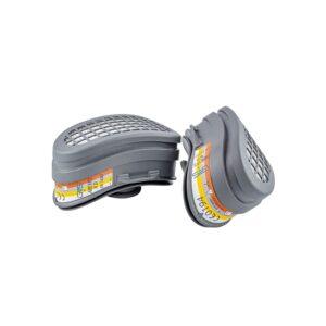 GVS Gaz Maskesi - Yarım Yüz Maske ABE1P3 RD Filtreli XL