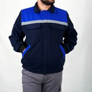 Teknik İş Montu Kışlık - Lacivert/Mavi