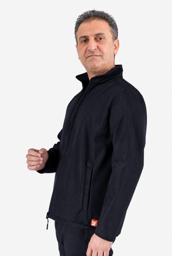 Dik Yaka Cepli Softshell Mont