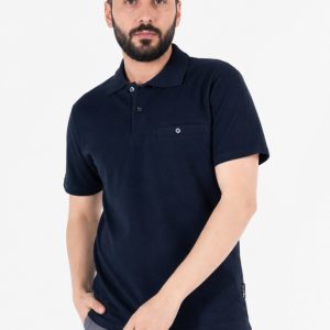 Polo Yaka Tişört - Fleto Cepli %100 Pamuk Günlük & İş