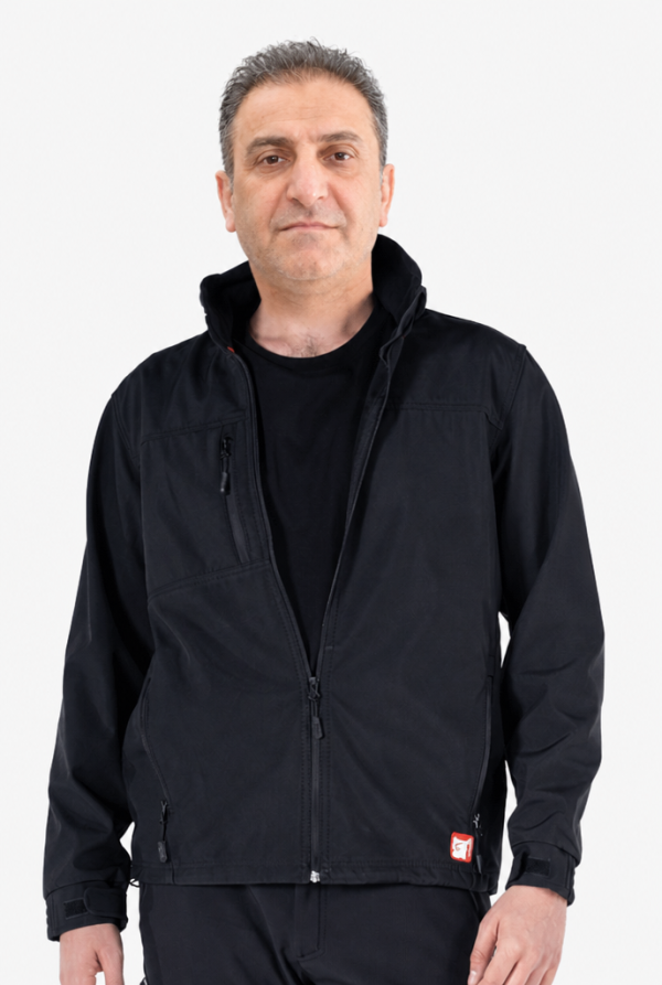 Gizli Kapüşonlu Softshell Mont