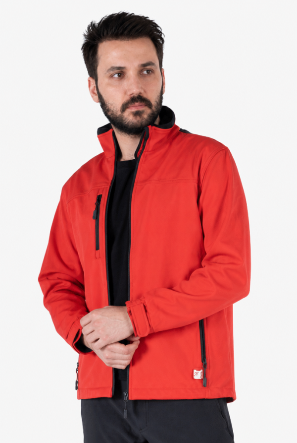 Gizli Kapüşonlu Softshell Mont