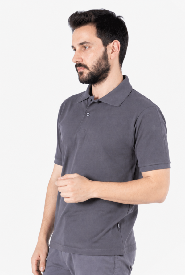 Polo Yaka Tişört Düz %100 Pamuk İş & Günlük
