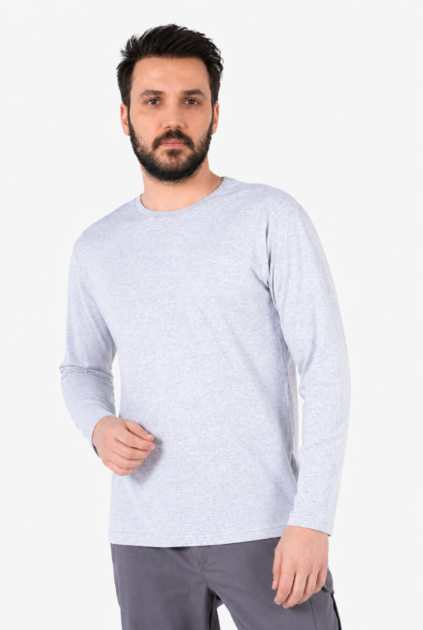 Bisiklet Yaka Sweatshirt Günlük & İş Yazlık