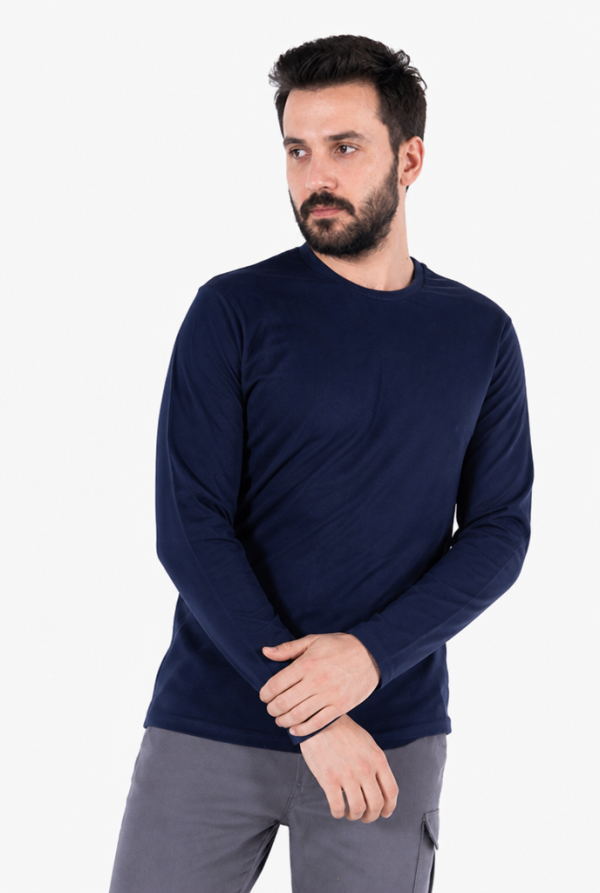 Bisiklet Yaka Sweatshirt Günlük & İş Yazlık