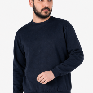 Bisiklet Yaka Sweatshirt 2 İplik Şardonlu Günlük & İş