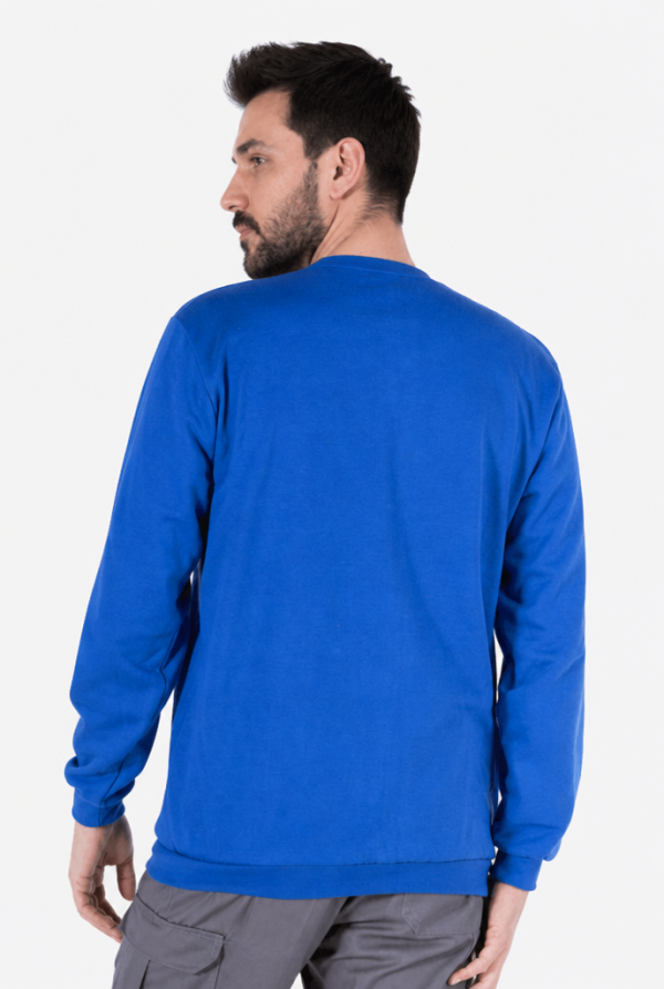 Bisiklet Yaka Sweatshirt 2 İplik Şardonlu Günlük & İş