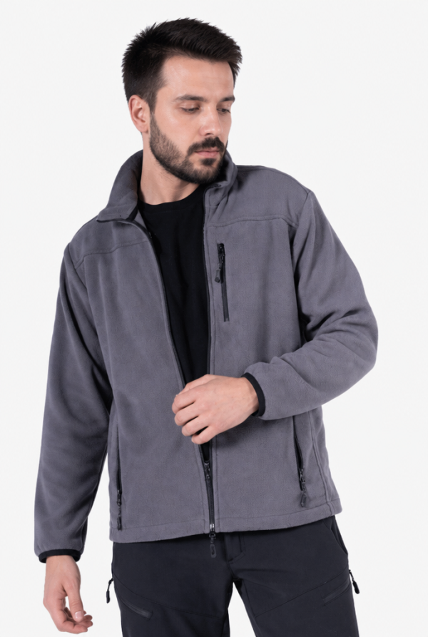Polar Ceket Anti-Pilling 3 Cepli Tam Fermuarlı