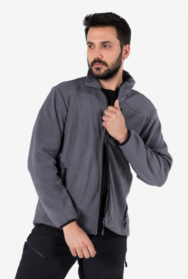 Polar Ceket Anti-Pilling 3 Cepli Tam Fermuarlı