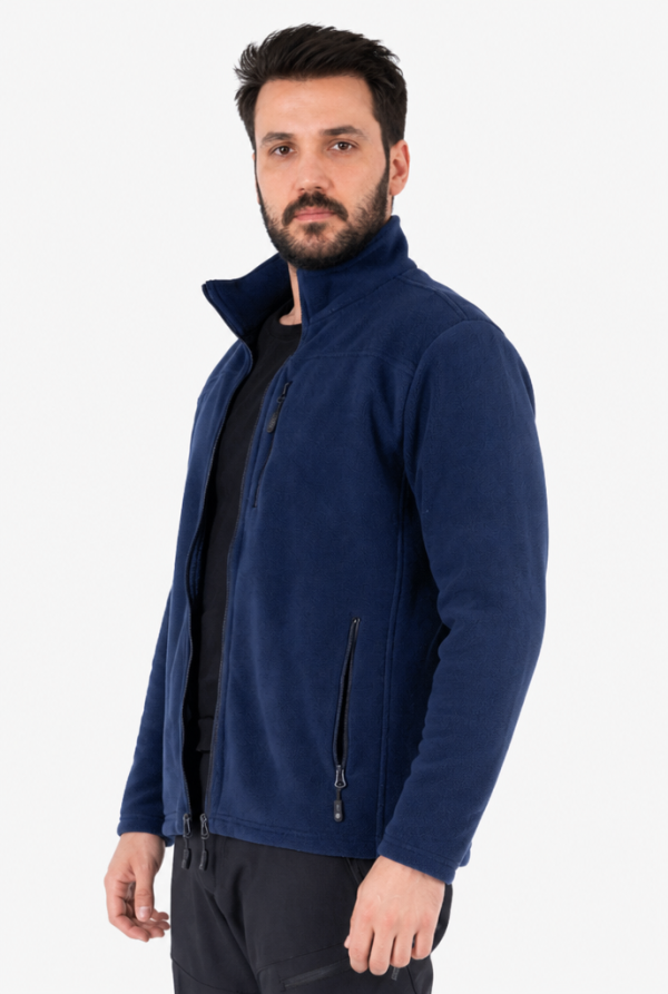 Polar Ceket Anti-Pilling 3 Cepli Tam Fermuarlı