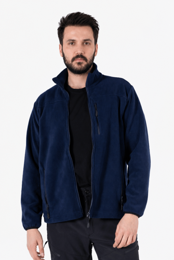 Polar Ceket Anti-Pilling 3 Cepli Tam Fermuarlı