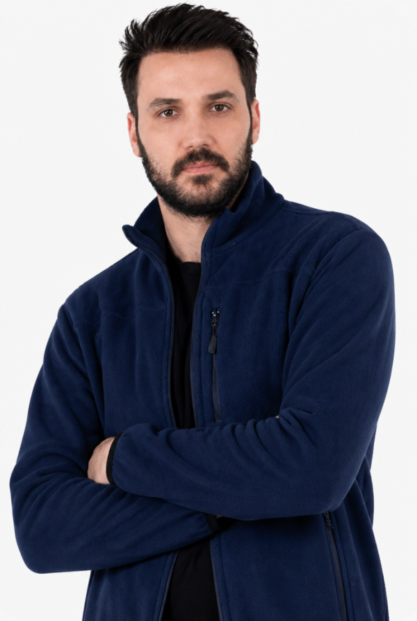 Polar Ceket Anti-Pilling 3 Cepli Tam Fermuarlı