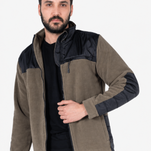 Polar Ceket Omuz ve Dirsek Takviyeli - Haki