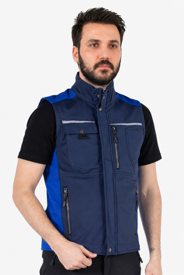 Softshell Yelek - İş Yeleği - Lacivert