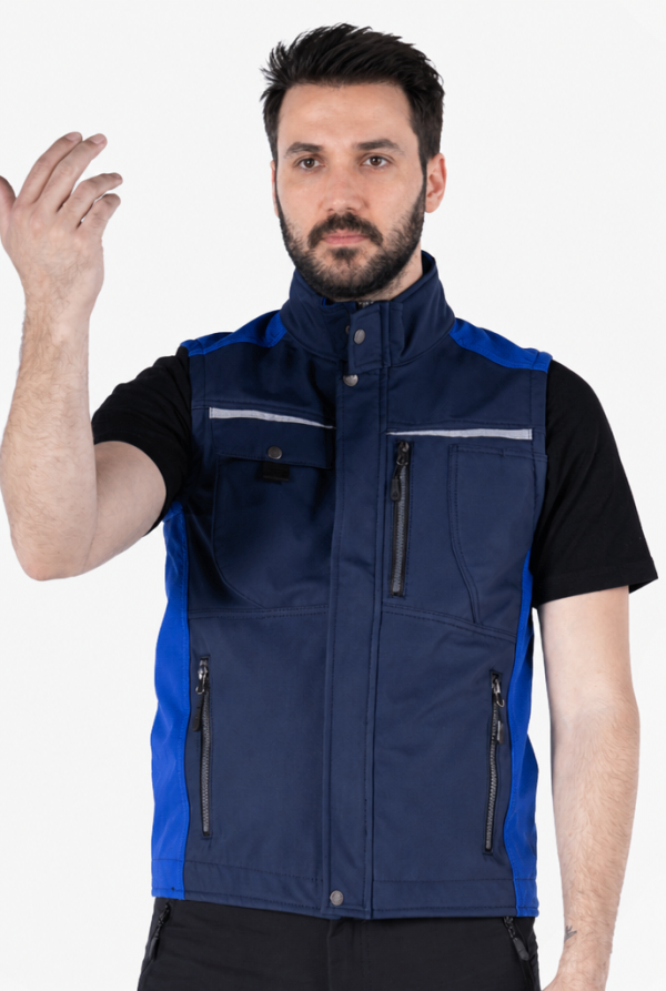 Softshell Yelek - İş Yeleği - Lacivert