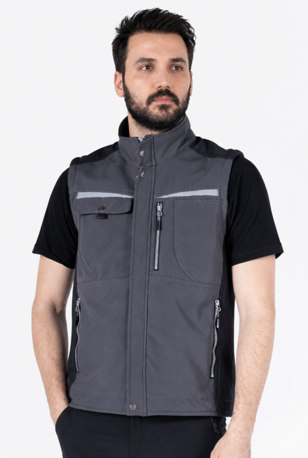 Softshell Yelek - İş Yeleği - Lacivert