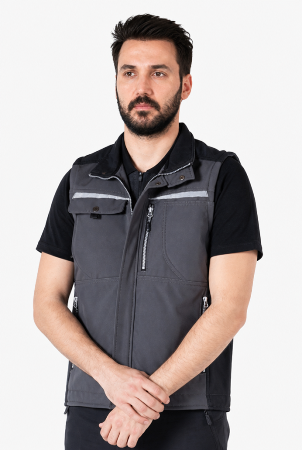 Softshell Yelek - İş Yeleği - Lacivert