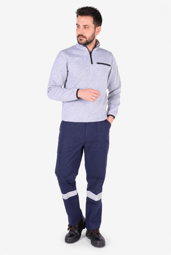 Reflektörlü Gabardin İş Pantolonu