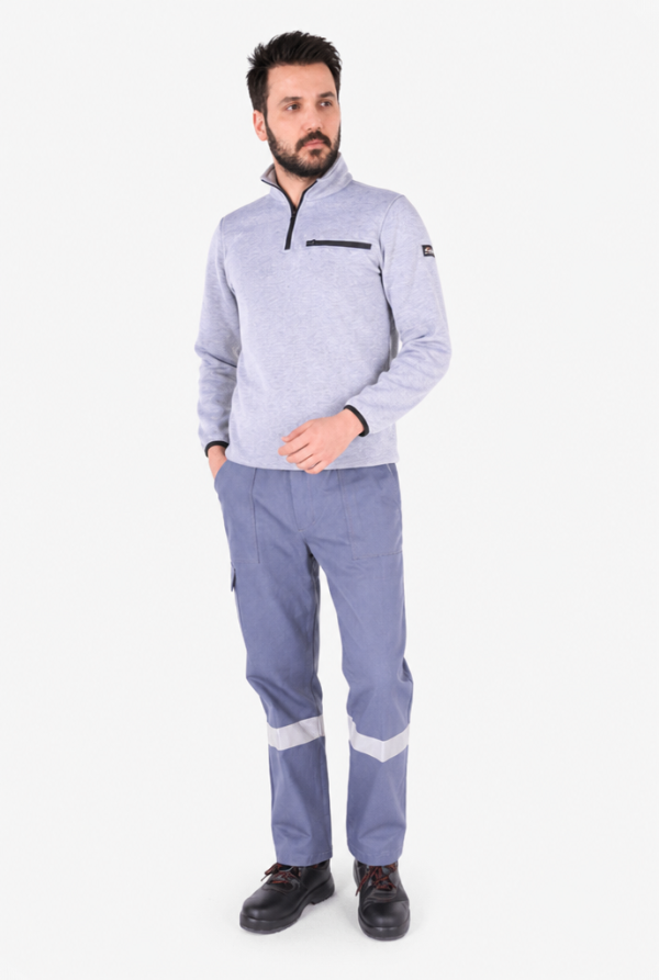 Reflektörlü Gabardin İş Pantolonu