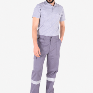 Reflektörlü Gabardin İş Pantolonu