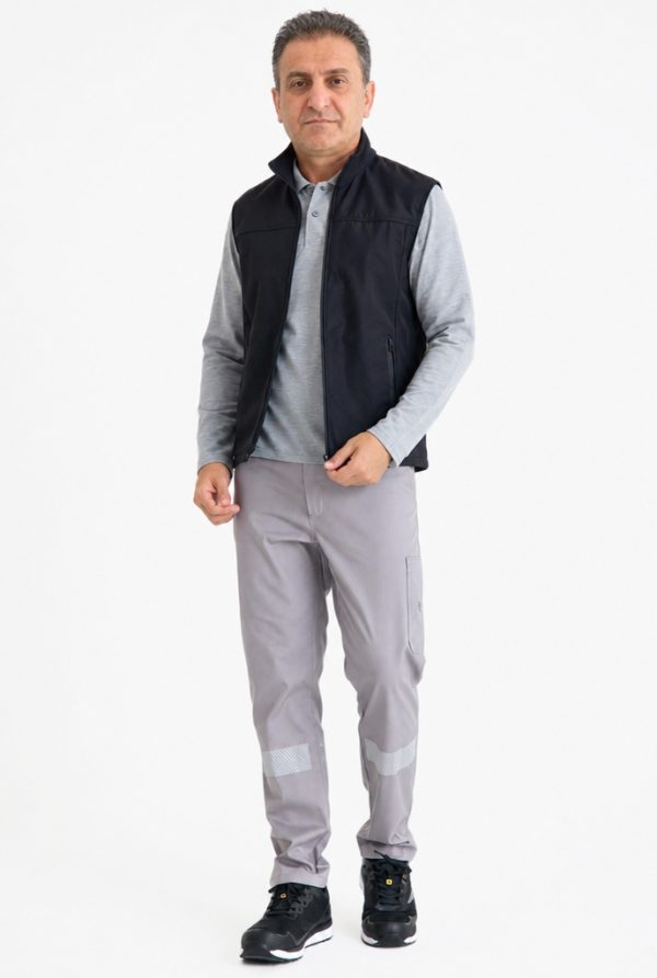 Softshell Yelek Robalı Dik Yakalı