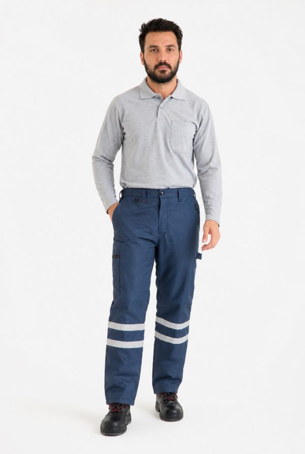 Su Geçirmez Pantolon - Çift Reflektörlü İş Pantolonu