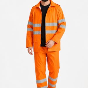 İmperteks Reflektörlü Yağmurluk Takım Turuncu
