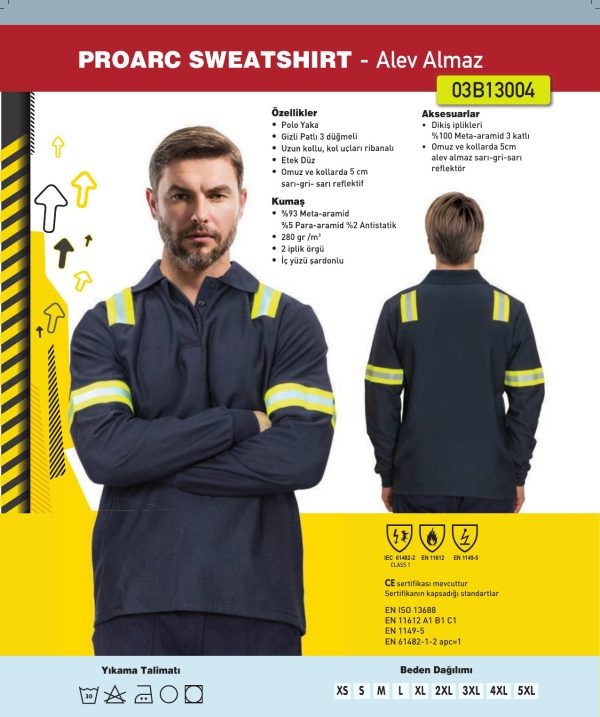 PROARC SWEATSHIRT - Alev Almaz