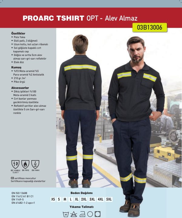 PROARC TSHIRT OPT - Alev Almaz