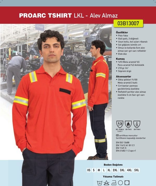 PROARC TSHIRT LKL - Alev Almaz