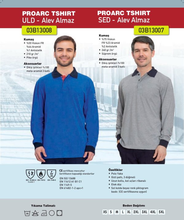 PROARC TSHIRT SED - Alev Almaz
