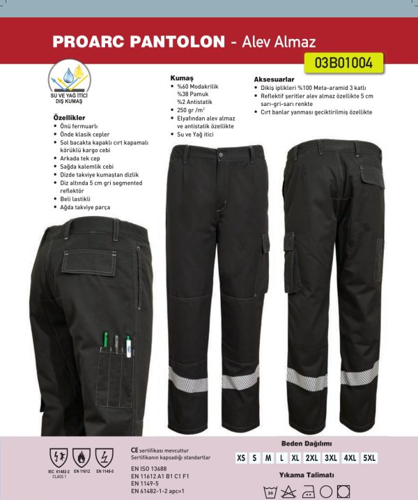 PROARC PANTOLON - Alev Almaz