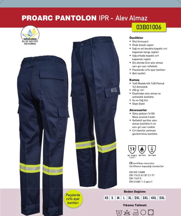 PROARC PANTOLON IPR - Alev Almaz