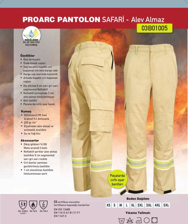 PROARC PANTOLON SAFARİ - Alev Almaz